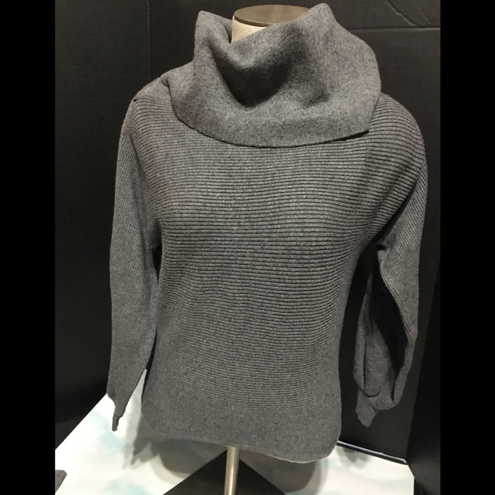 ZARA KNIT Grey Sweater Long Sleeve  Size S